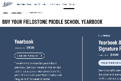  Screenshot of Yearbook Website